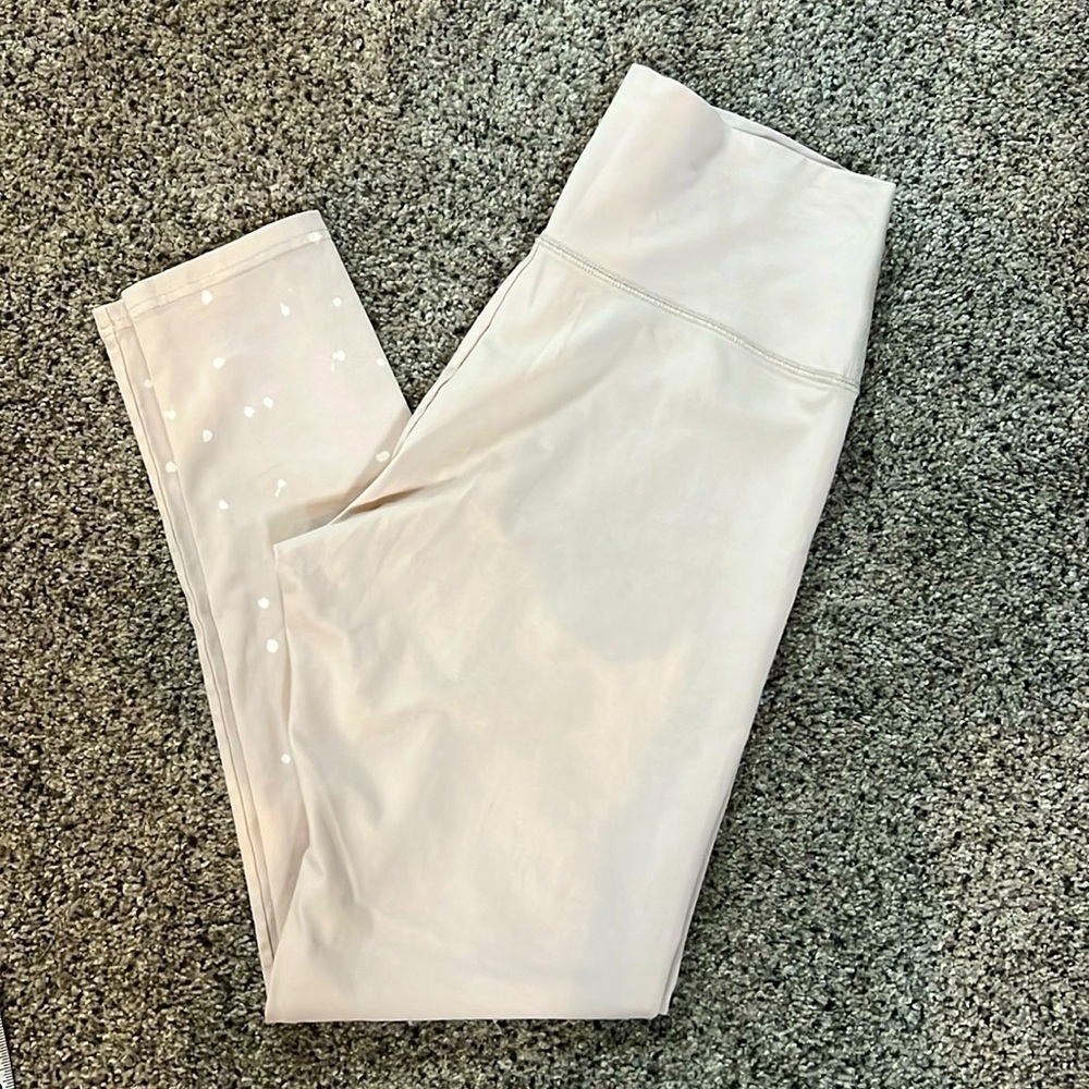 OFFLINE by aerie Light Pink Leggings Size L